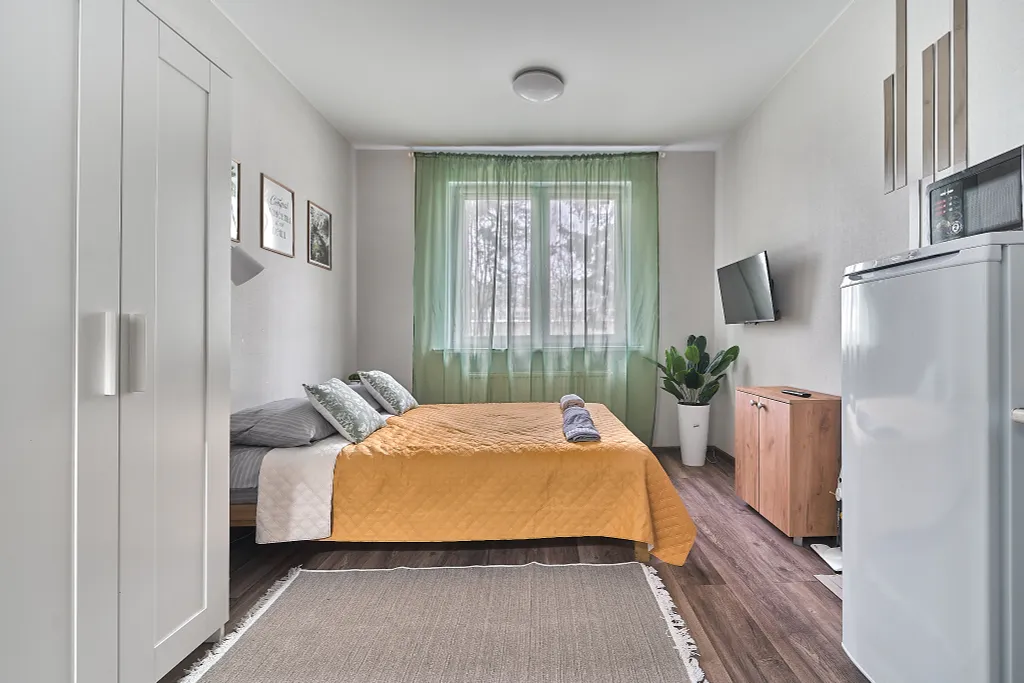 Квартира Современная студия - комфорт и тепло ждут вас — аренда посуточно в Обнинск