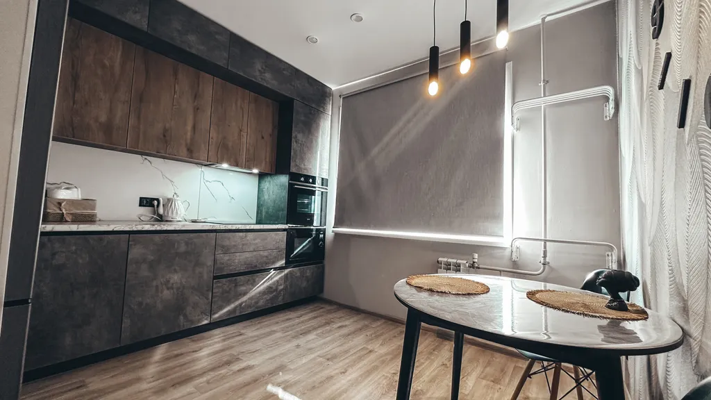 Просторная квартира с видом на Амур и город