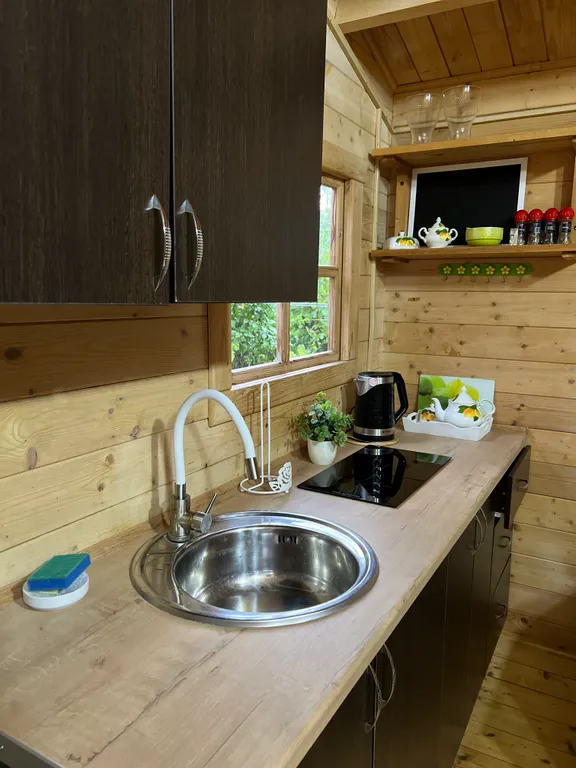 Уютный эко-коттедж под ключ Домик в деревне