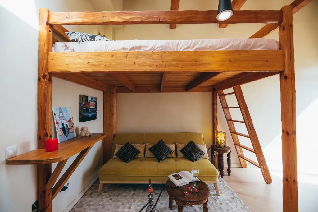 Очаровательная мансарда в центре Пионерского курорта с видом на море