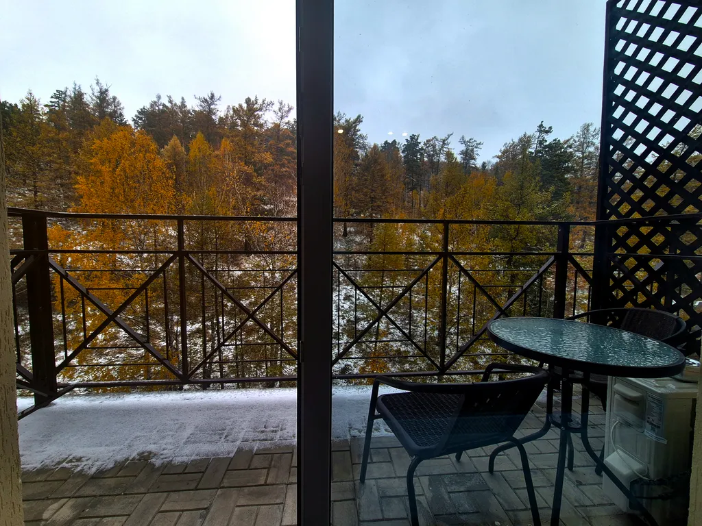 Студия в стиле шале с видом на лес, комфорт достойного вас уровня