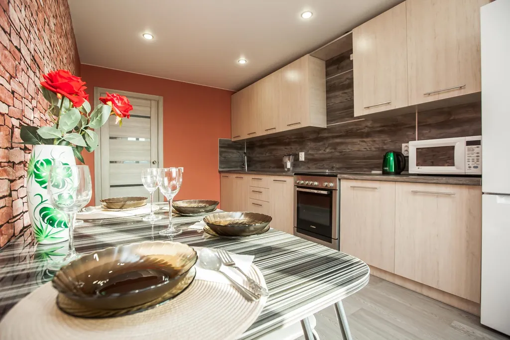 Однокомнатная квартира рядом с лесом