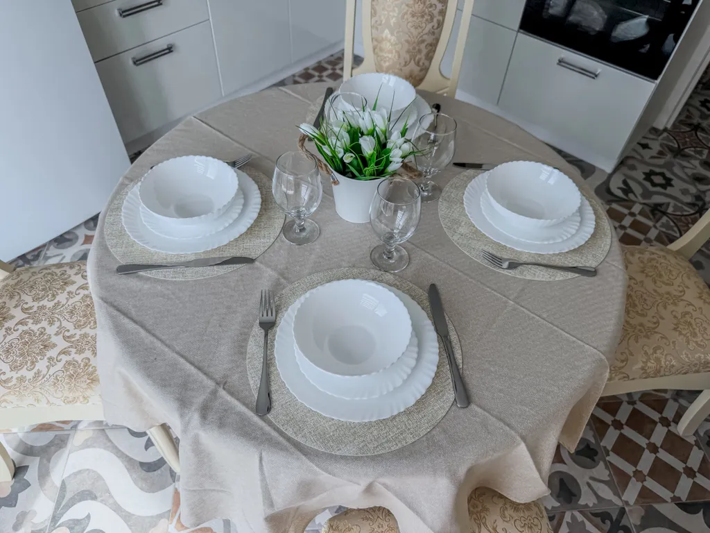 Комфорт для всех – стильная квартира с посудомойкой и smart tv