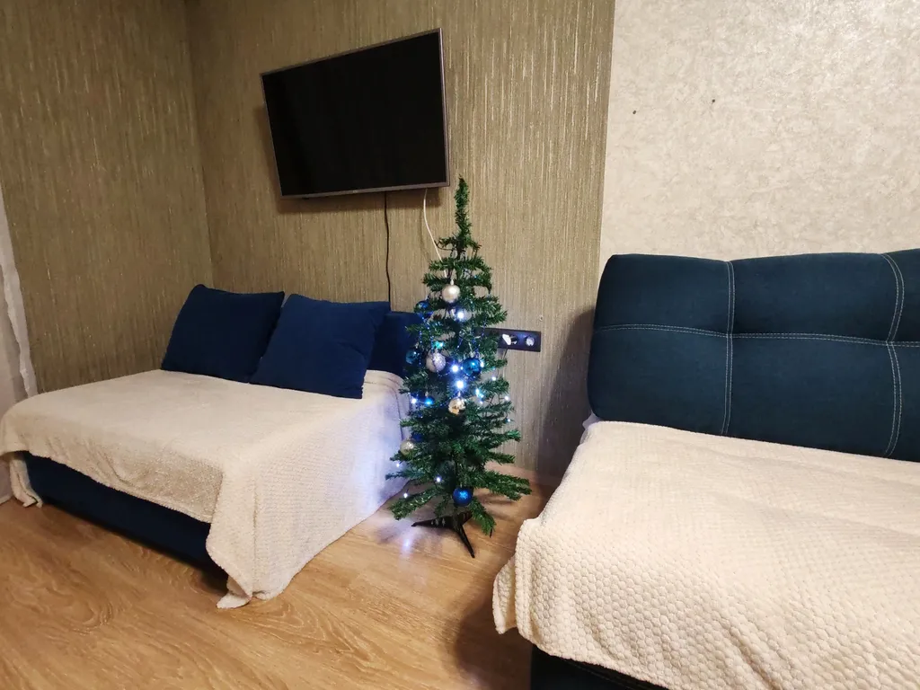 У Волги уютная квартира с видом на горы