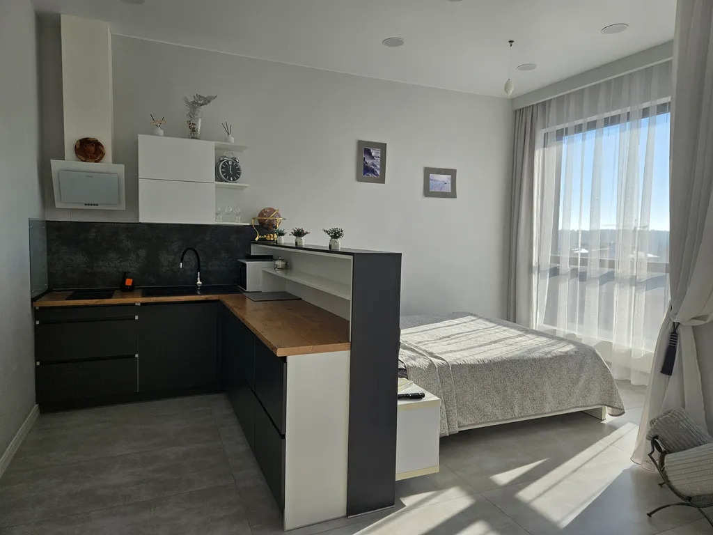 Квартира Апартаменты Eva crystal у моря с бесконтактным заселением — Светлогорск