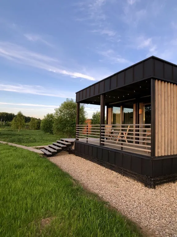 Коттедж Дом с панорамными окнами — Можайск