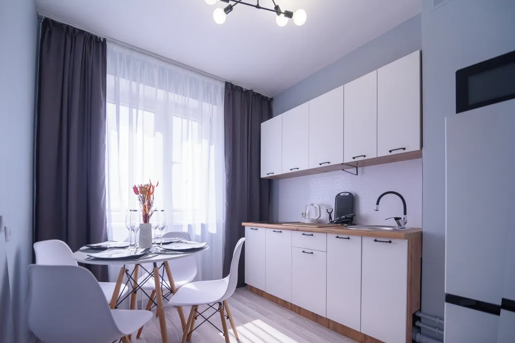 Оригинальная однокомнатная в районе аэропорта