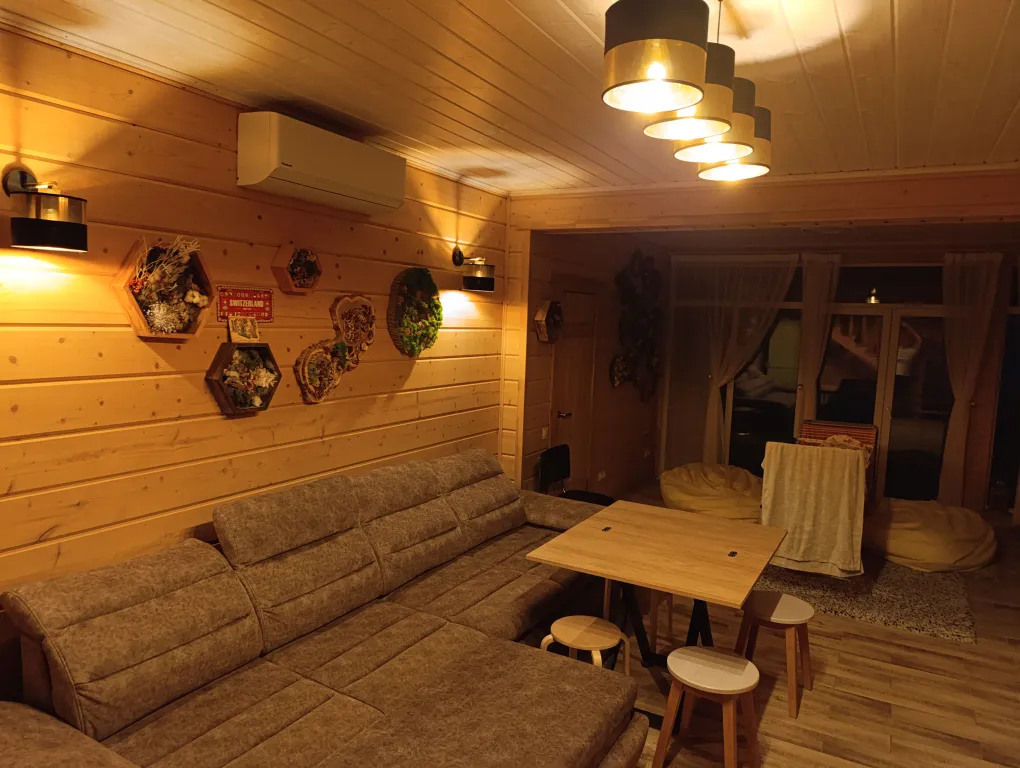 Дом с видом на озеро Ричи в заказнике