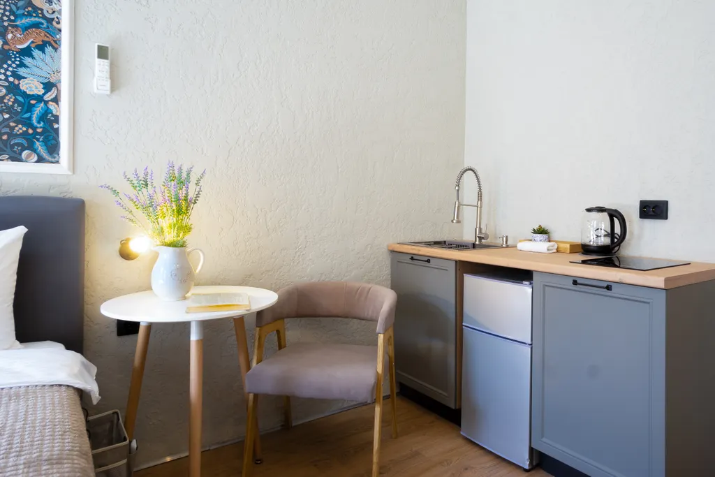 Видовая студия в бутик апарт-отеле Дом с гаргульями