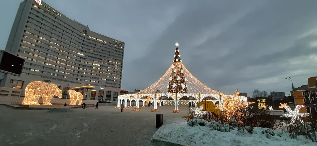 Квартира Уютная, бюджетная 2-комнатная квартира в центре города, с 2 спальнями — Мурманск