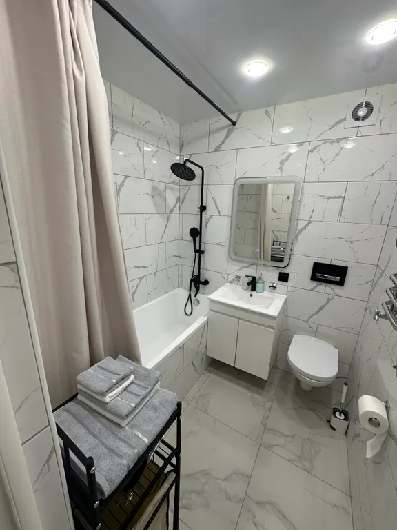 Уютная 2-комнатная квартира с евроремонтом