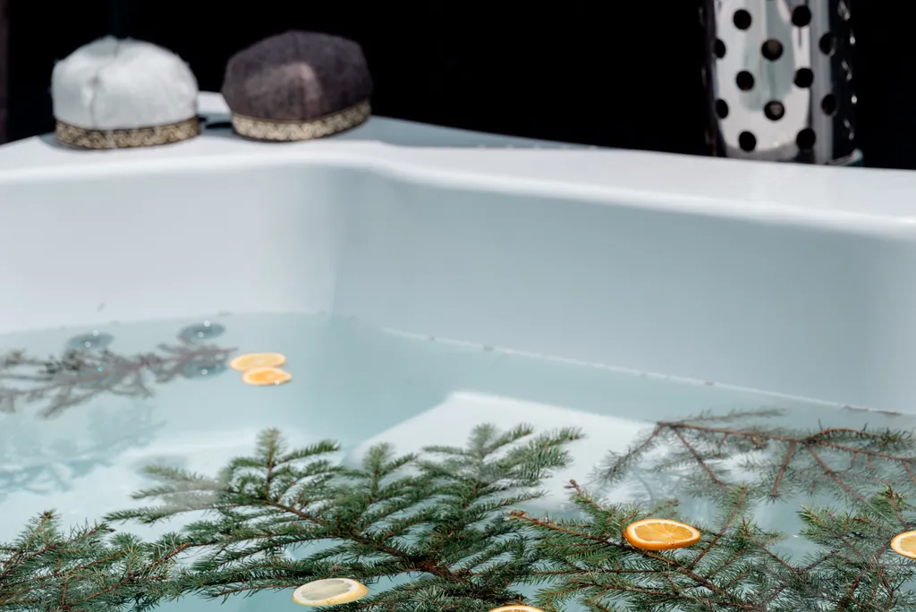 Домик с кавказской купелью "Юца Релакс"