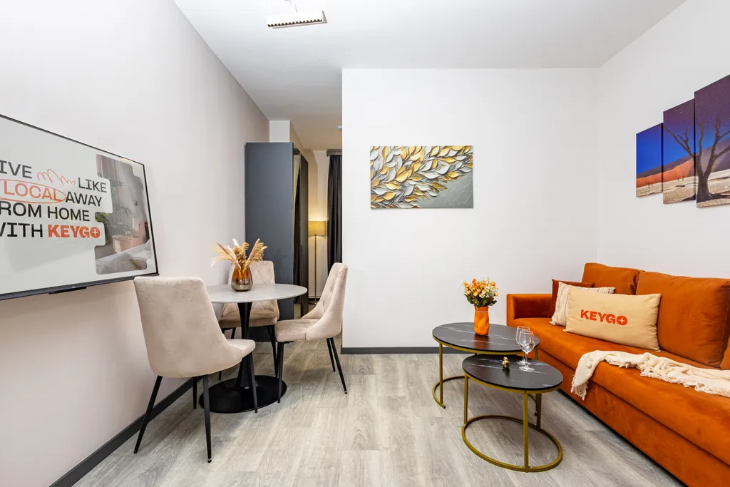 Студия с продуманной планировкой в центре