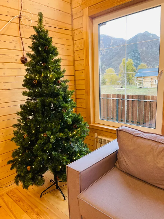 Новый дом в Чемале Счастье здесь с панорамным видом на горы