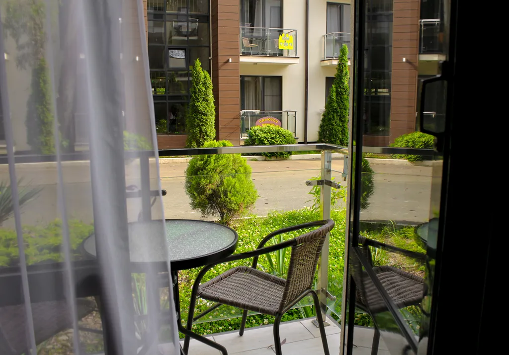 Уютная квартира морент в комплексе с бассейном и эвкалиптами