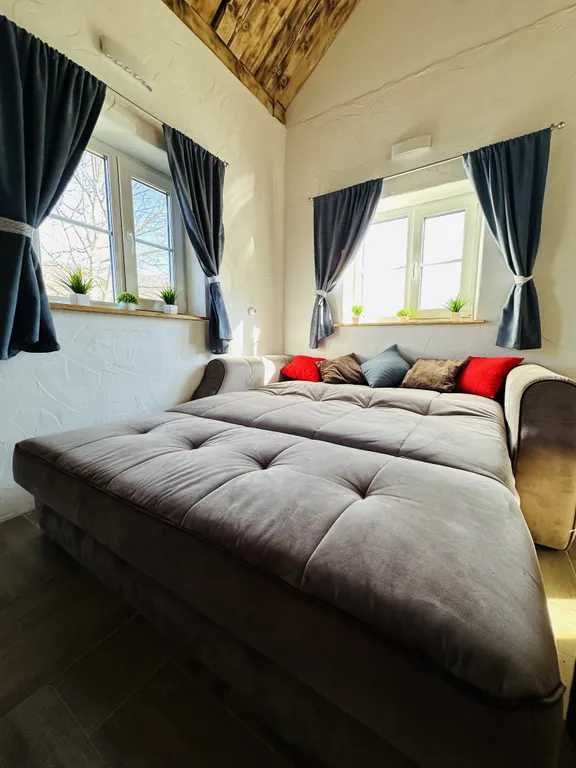 Дом с банным чаном и печью-лежанкой в горах