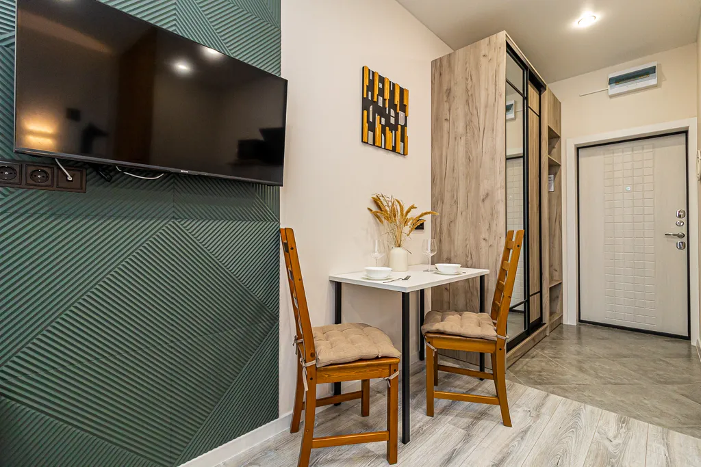 Квартира Квартира Студия для 3 гостей в ЖК Друзья — Краснодар