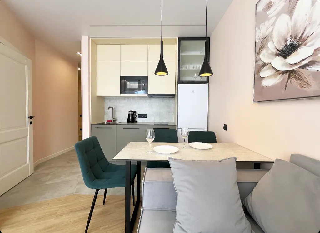 Квартира Уютная квартира с дизайнерским интерьером — Сириус