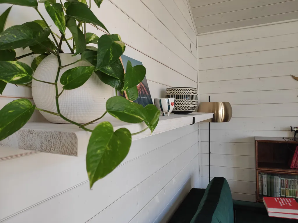 Дом с панорамными окнами и камином в Болотов Деревне