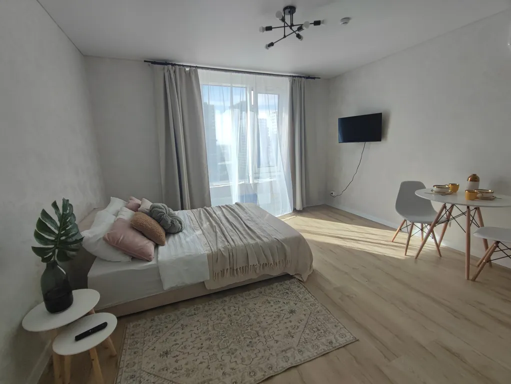 Новая студия в ЖК Гелиос с тренажёрным залом