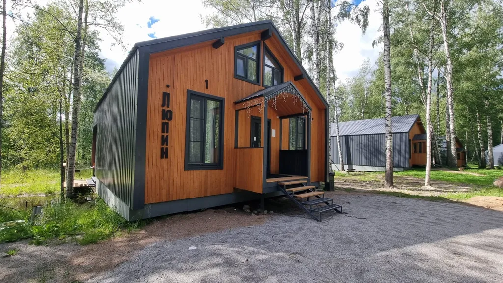 Коттедж Коттедж с видом на озеро — Приозерск