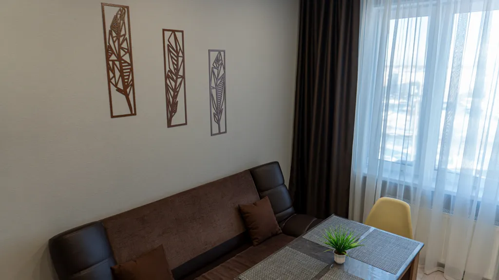 Уютная квартира с видом на город