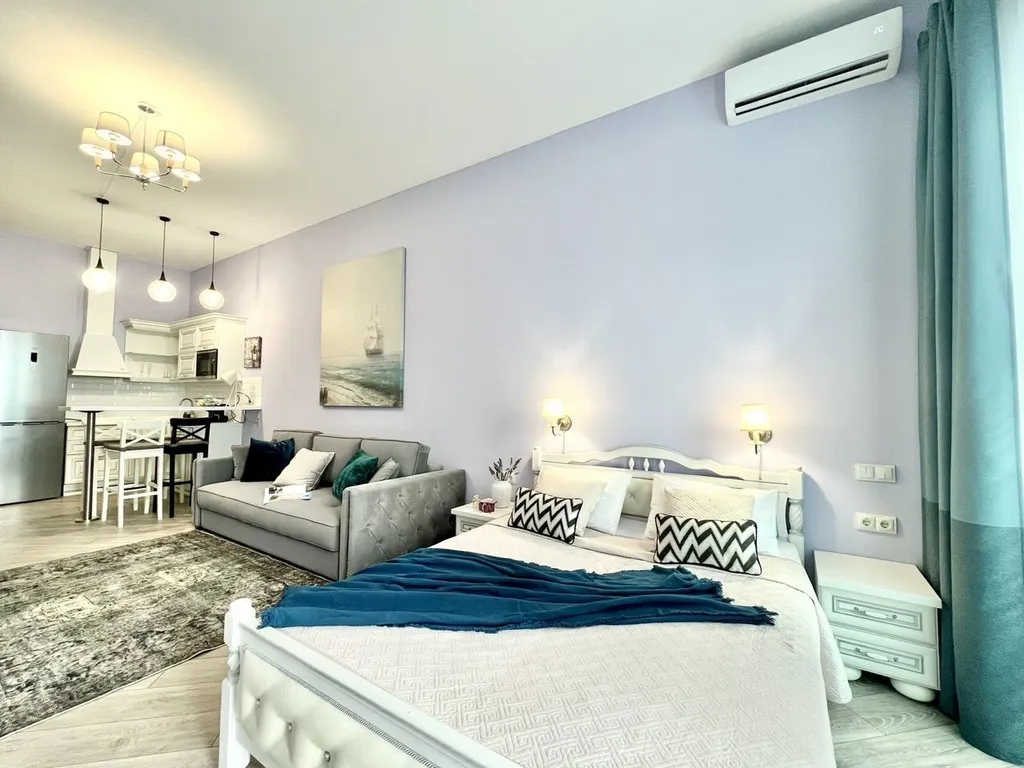 Уютная студия с шикарным видом на море