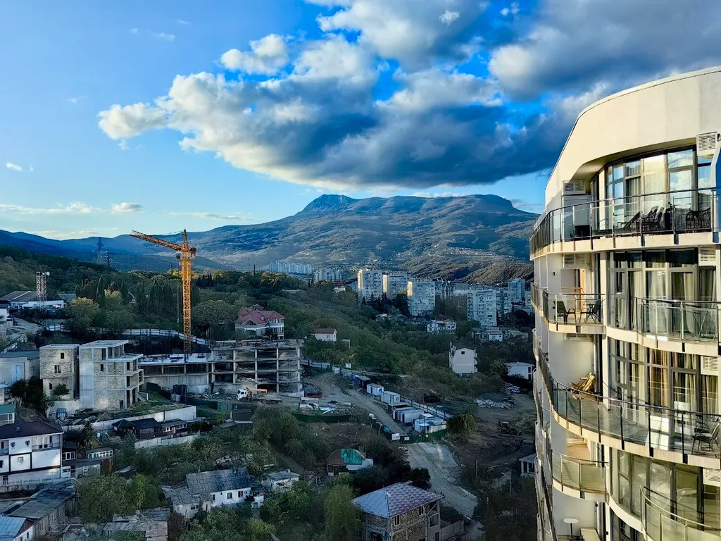 Люкс Студия с видом на море и горы