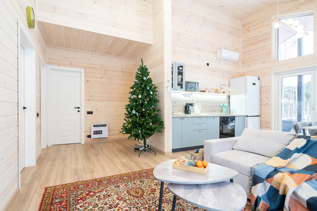 Гостевой дом у леса с чаном и сауной