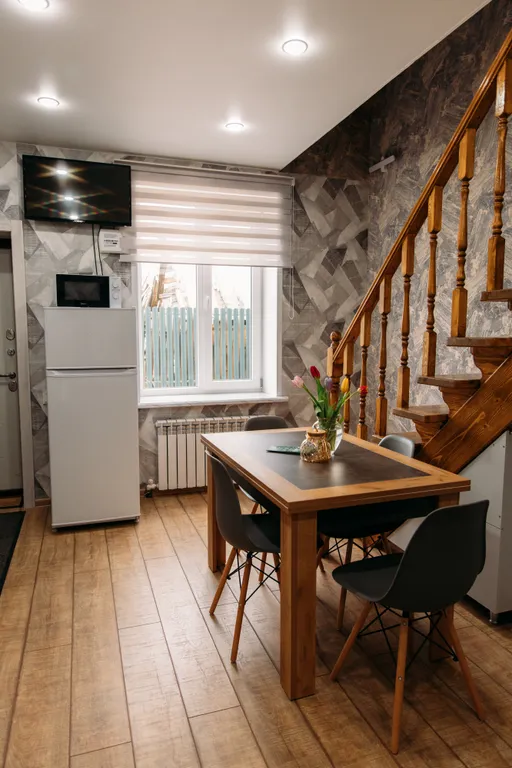 Апартаменты двухуровневые двухкомнатные с кухней (апарт 3)