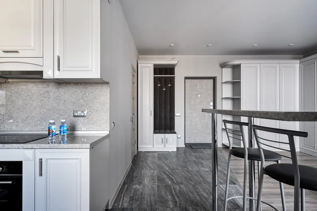 Студия с шикарным евроремонтом в Башня Мытищи Hall