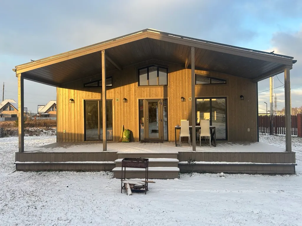 Коттедж Барн с баней и чаном у озера — аренда посуточно в Домодедово