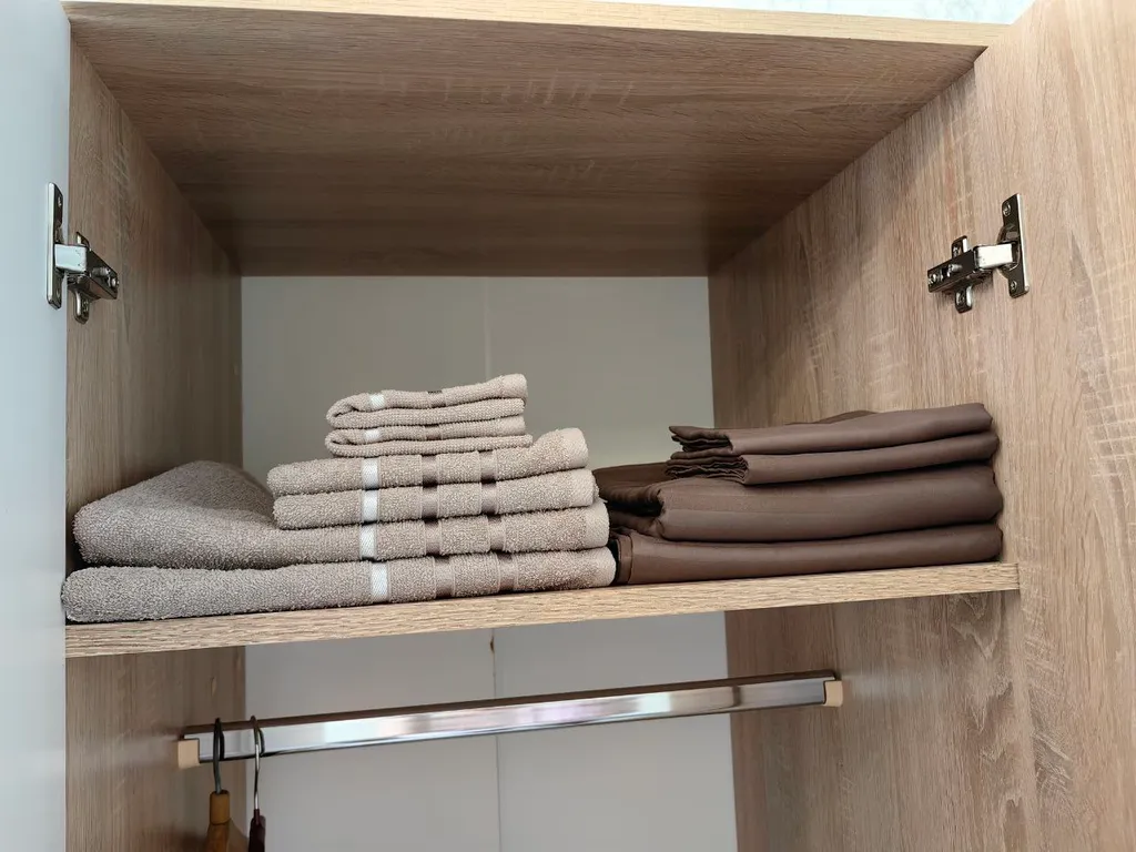 Уютная студия с видом на город