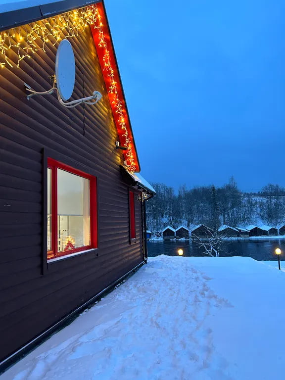 Коттедж на берегу реки