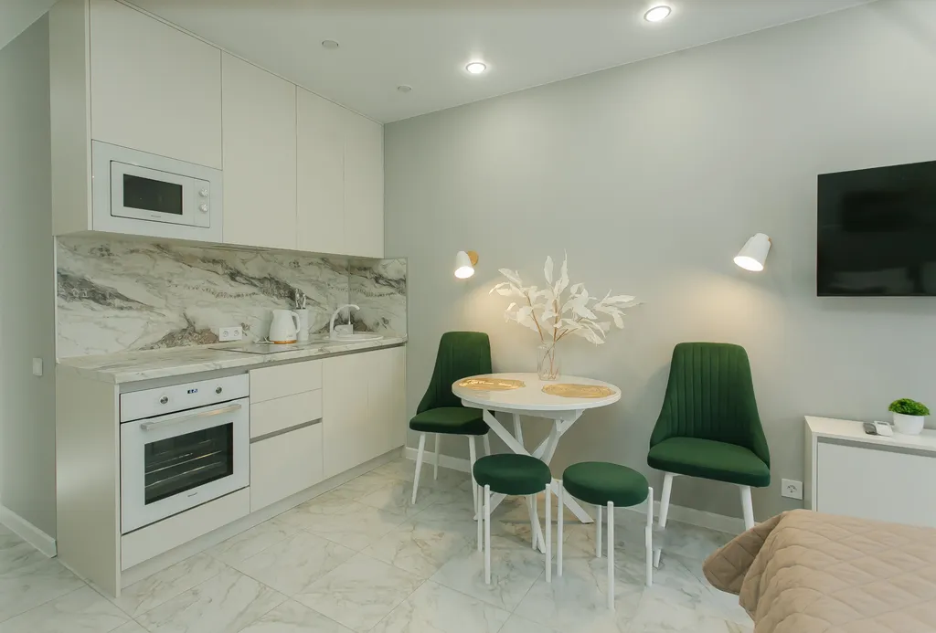 Апартаменты с дизайнерским ремонтом