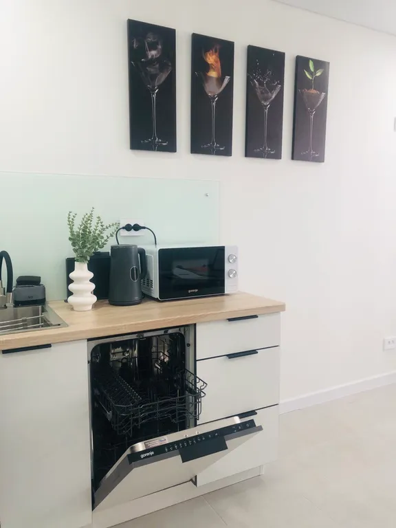 Стильная квартира в центре города с панорамным видом