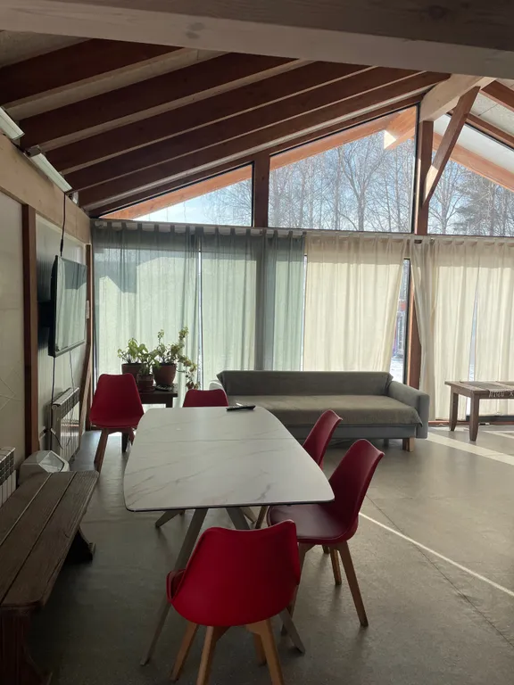 Коттедж Дом с баней в глемпинге Байкал — Павловский Посад