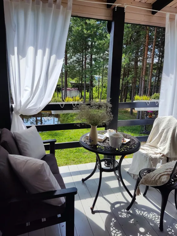 Дом с камином76