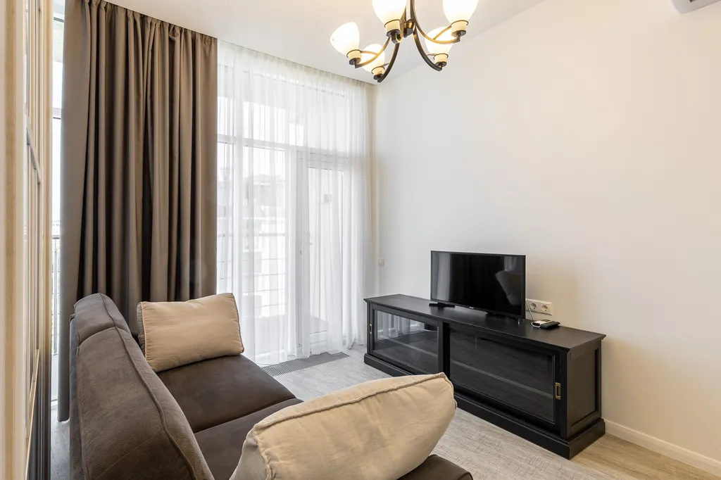 Апартаменты Барселона-Парк с видом на город с балконом