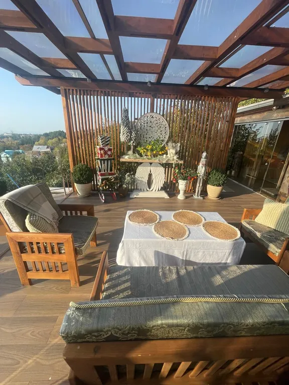 Дом с  бассейном, финской сауной, джакузи и шикарным видом на море