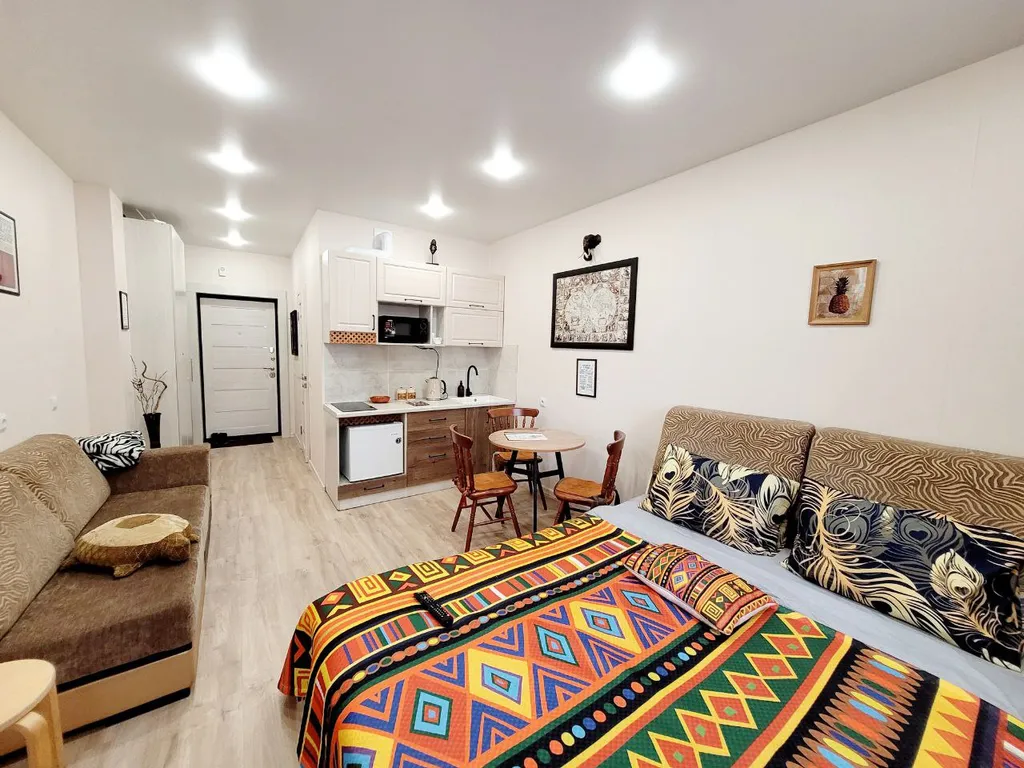 Уютная студия Африка