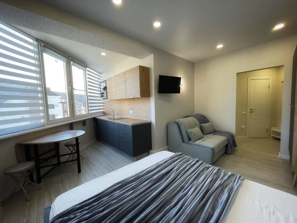 Апартамент в 3 минутах от моря с видом на горы