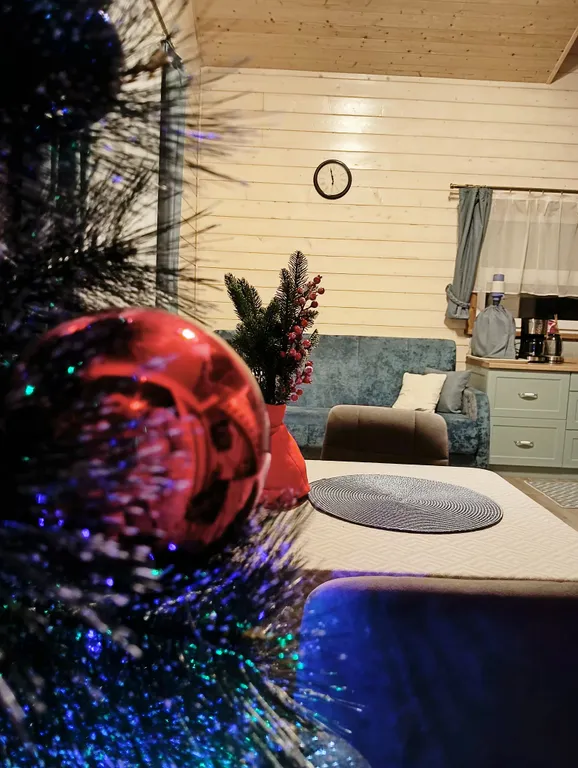 Уютный домик с баней и фурако и барбекю в 10 минутах от центра