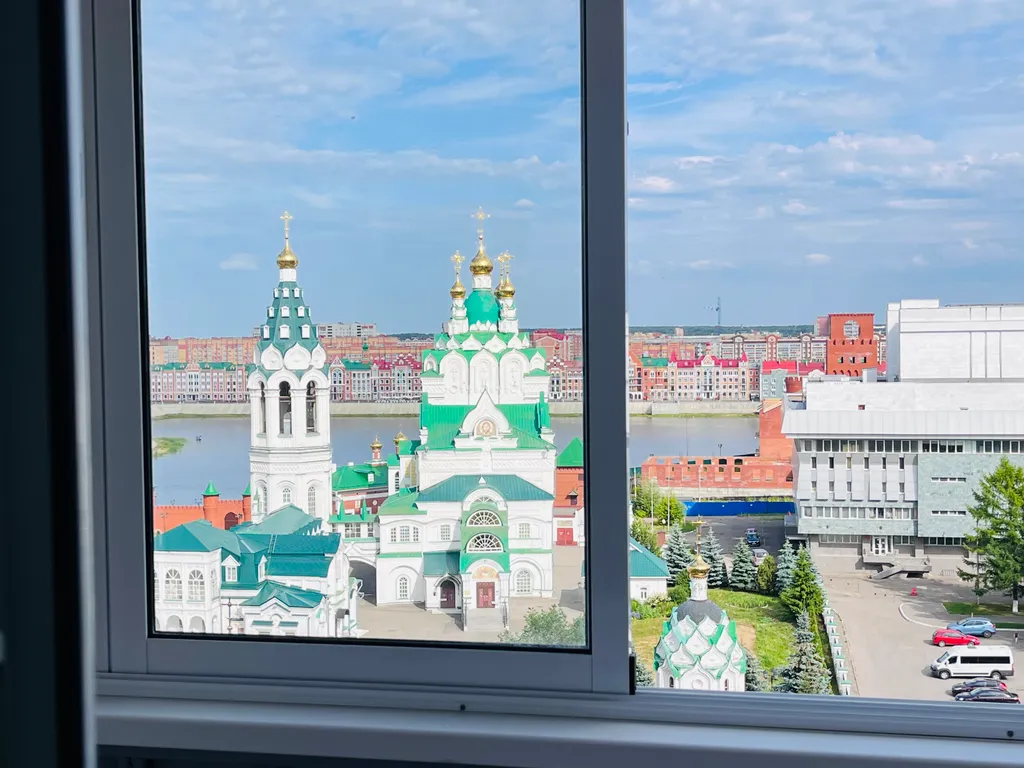 Центр туристической Йошкар-Олы с лучшим видом на Набережную