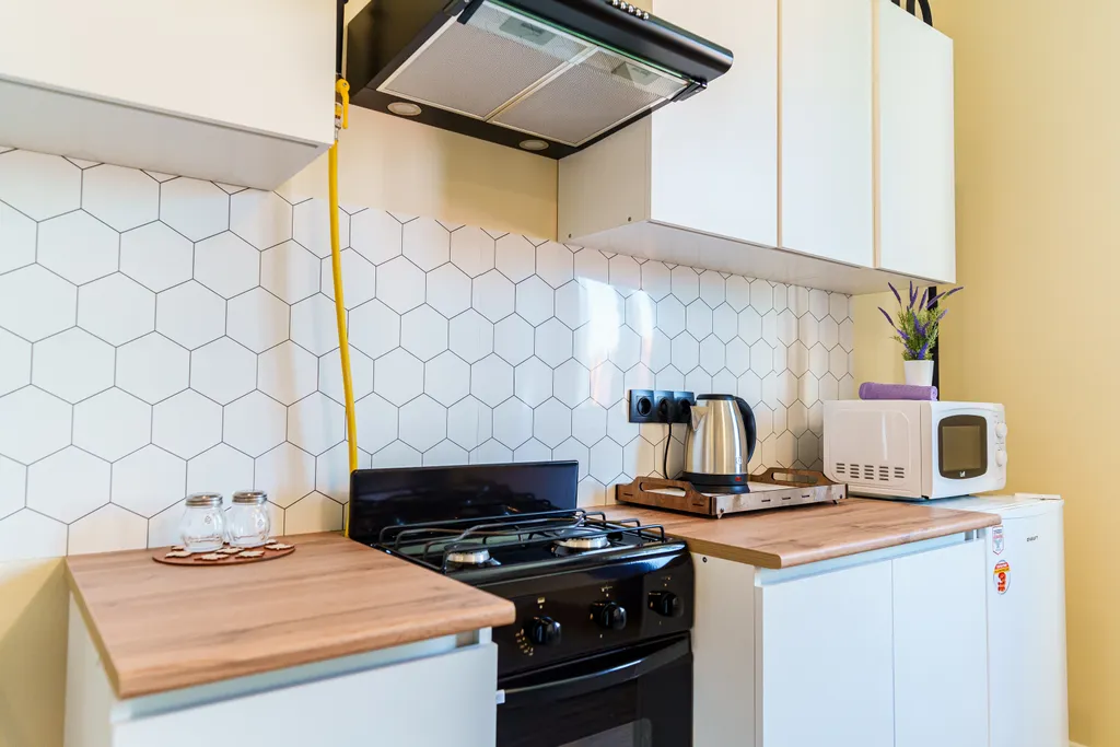 Светлая квартира рядом с морем