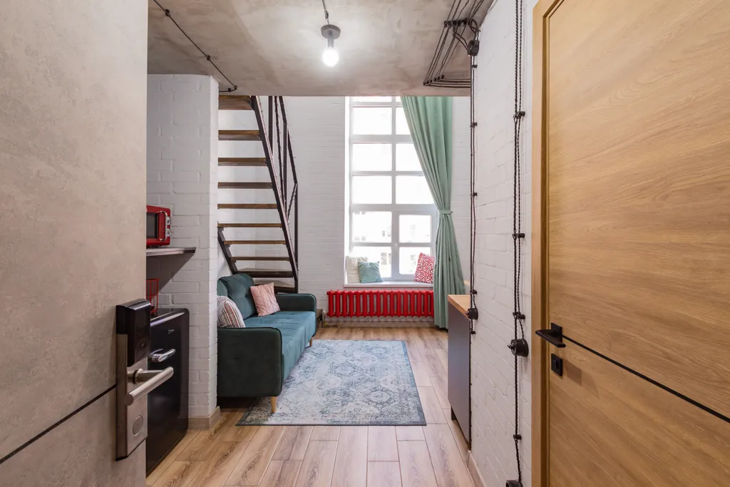 Квартира Современная двухуровневая квартира в стиле loft — Ростов-на-Дону