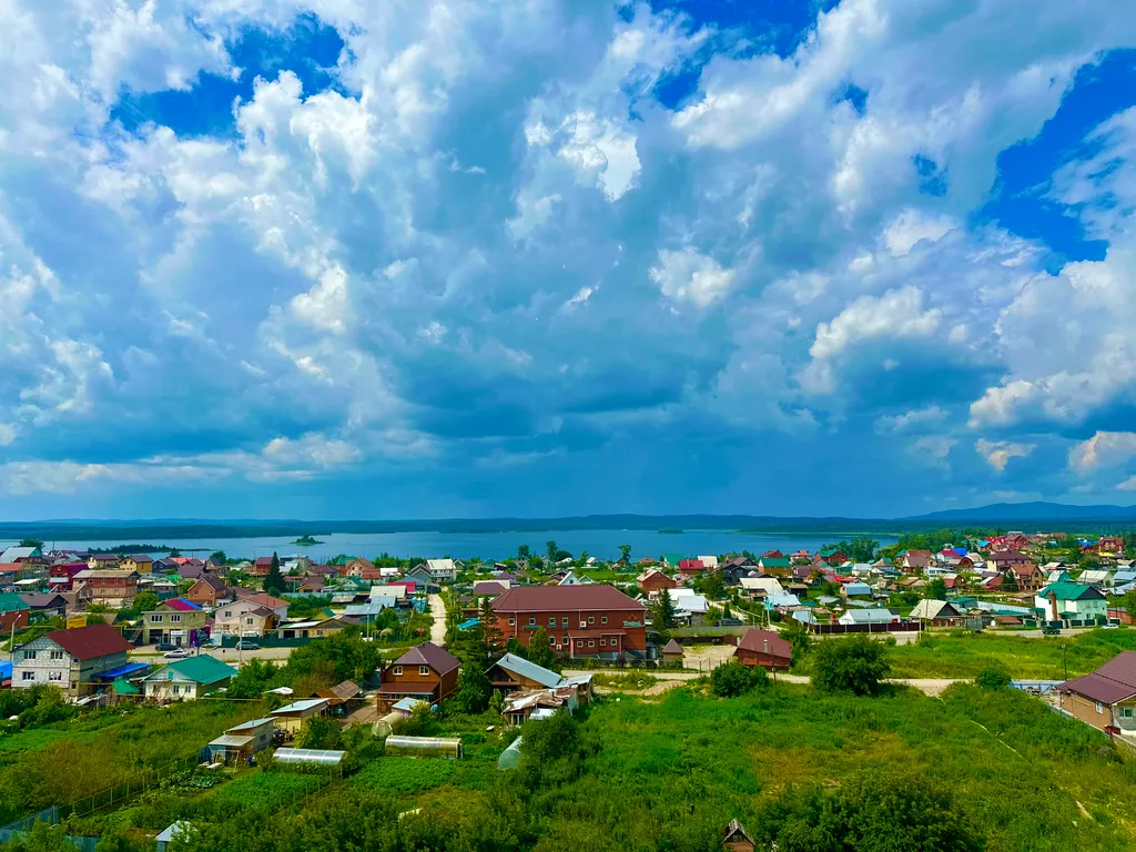 Квартира с видом на озеро Чебаркуль