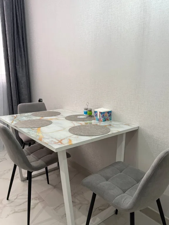 Уютная квартира в новостройке, с красивым видом на гору