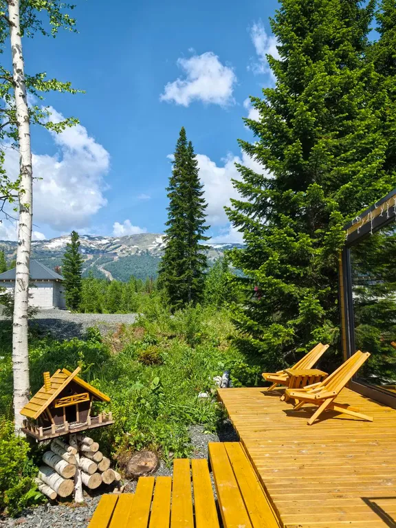 Коттедж Новый уютный домик с панорамными окнами — Шерегеш