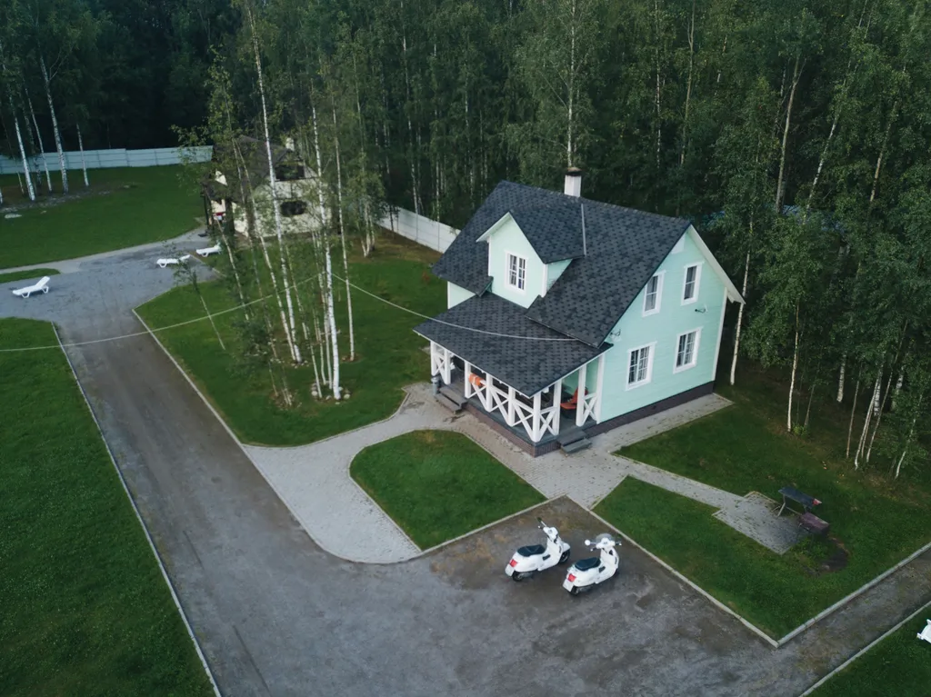 Коттедж Коттедж на озере Вуокса со своим пляжем и баней — Кротово